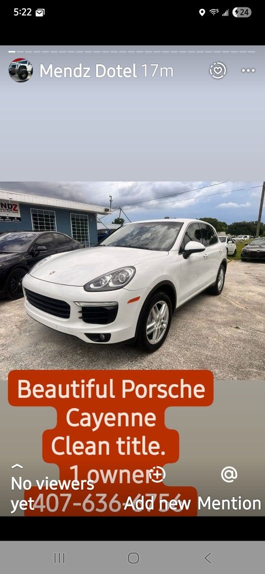 2018 Porsche Cayenne