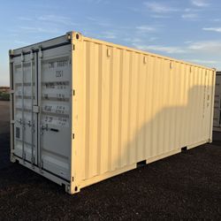 20 FOOT NEW 1-TRIP CONTAINER STD SHED,STORAGE,SHIPPING,CONEX