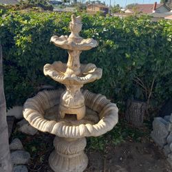 Fuente De Cemento Nueva 6ft De Alta Cafe O Beich $350