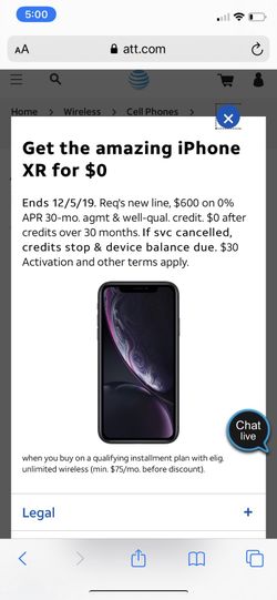 I phone Xr 64 gb