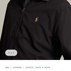 Polo Ralph Lauren Bi swing Windbreaker Jacket Mens Size Medium NEW