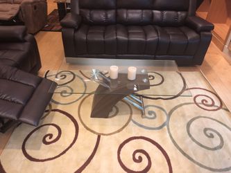 Glass Top Modern Coffee Table