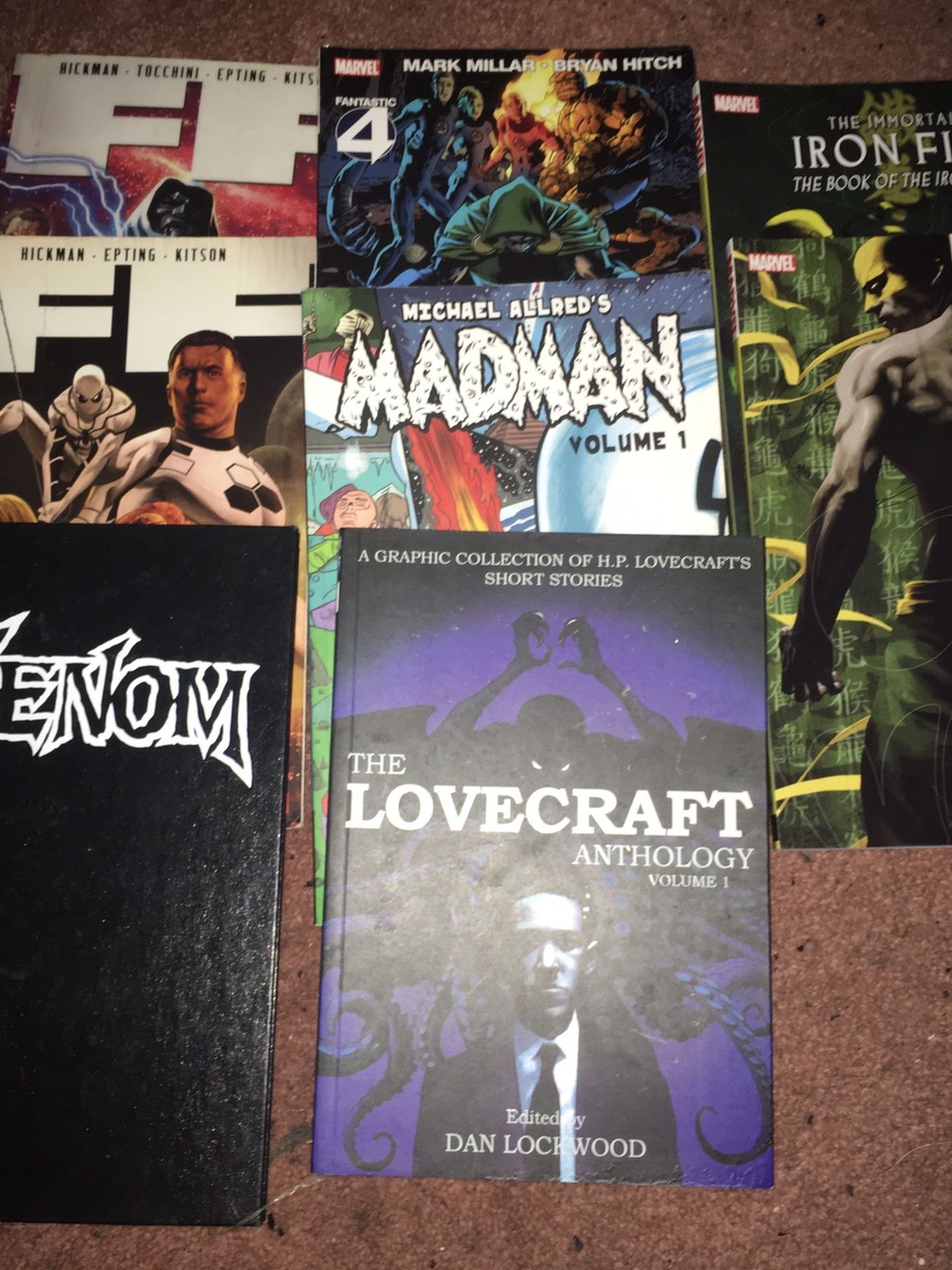 Marvel/ Indie Comic Graphic Novels