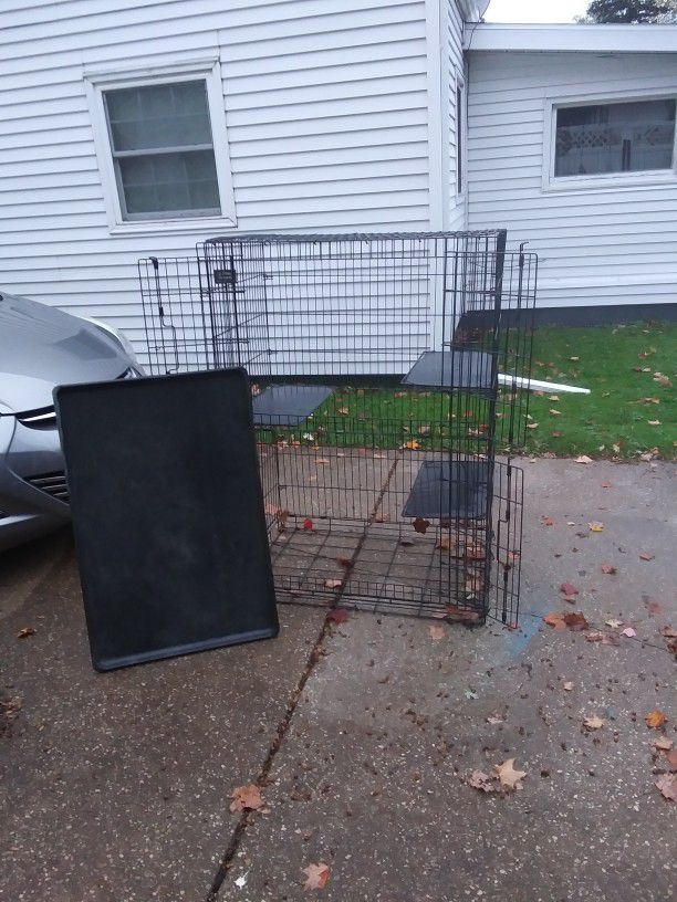Cat Cage.   Good Shape.  Free