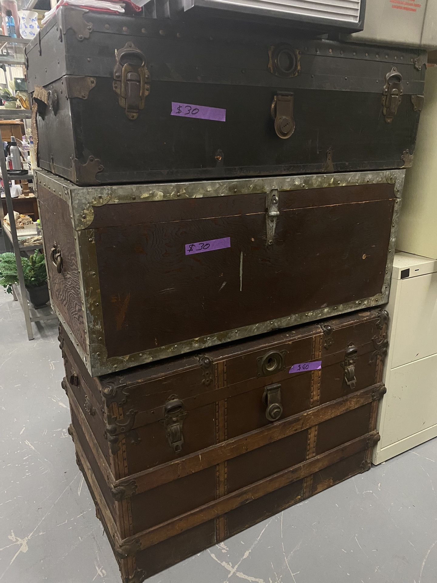 Chests $30 Each