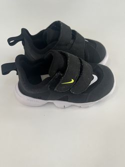 Toddler Nike Black Shoes Size 6c 