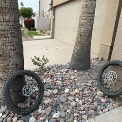 Stock Talaria Mx4 Wheelset With Stronger Tubes