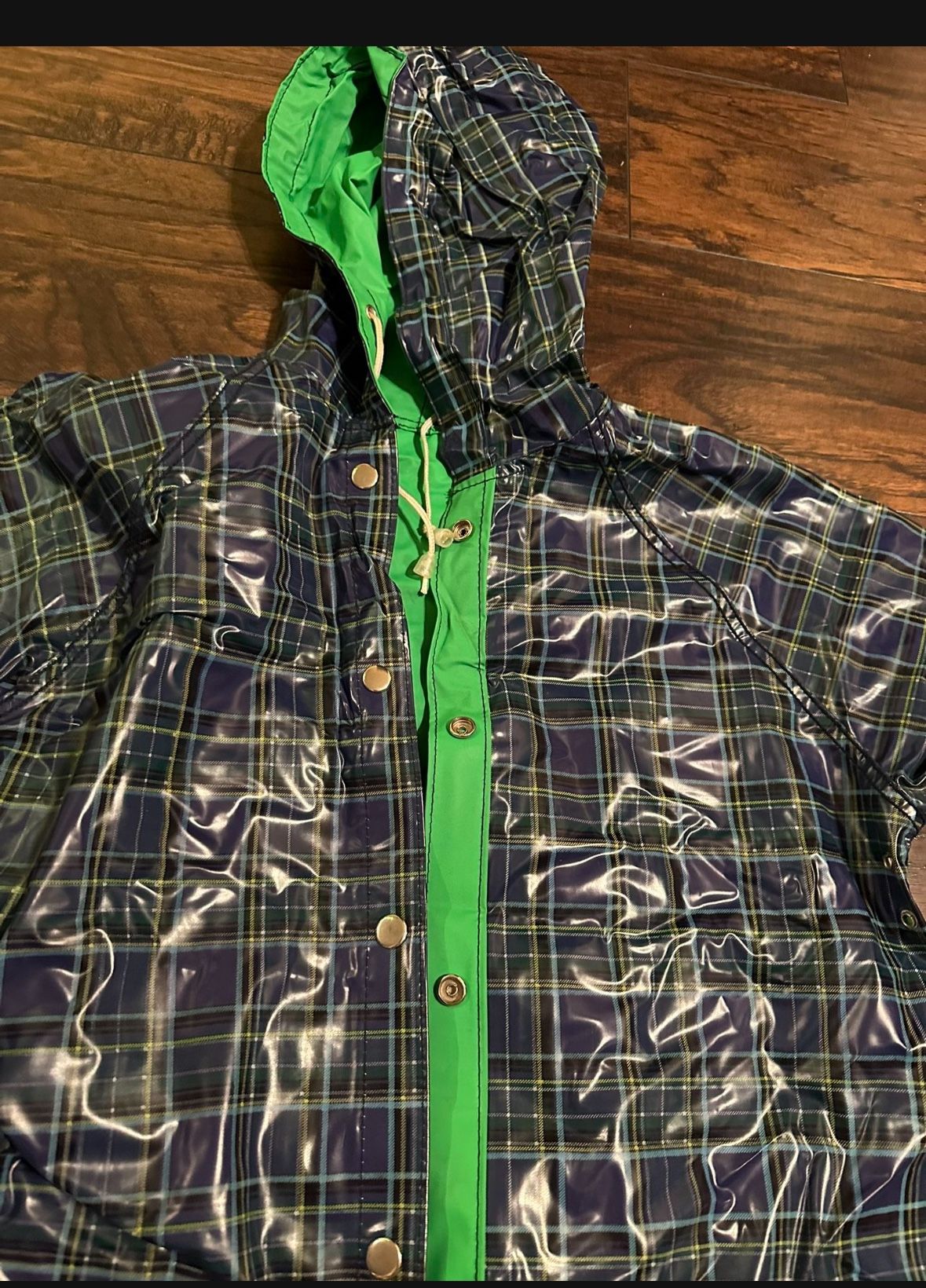 Vintage Reversible Rain ☔️ Jacket