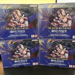 One Piece Azure Sea’s Seven Booster Box 4x