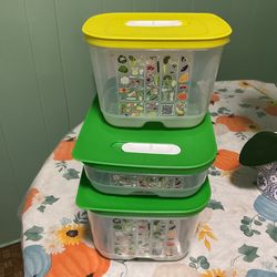 Tupperware Brand Fridgesmart 3 Pieces 