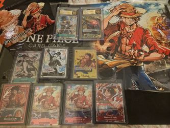 One Piece Card Game Rare Card Lot