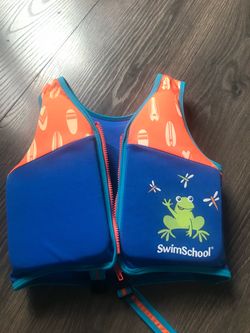 Swim school toddler swim vest