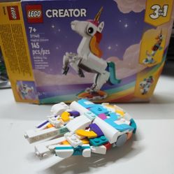 Lego Set 31140 Unicorn millennium falcon