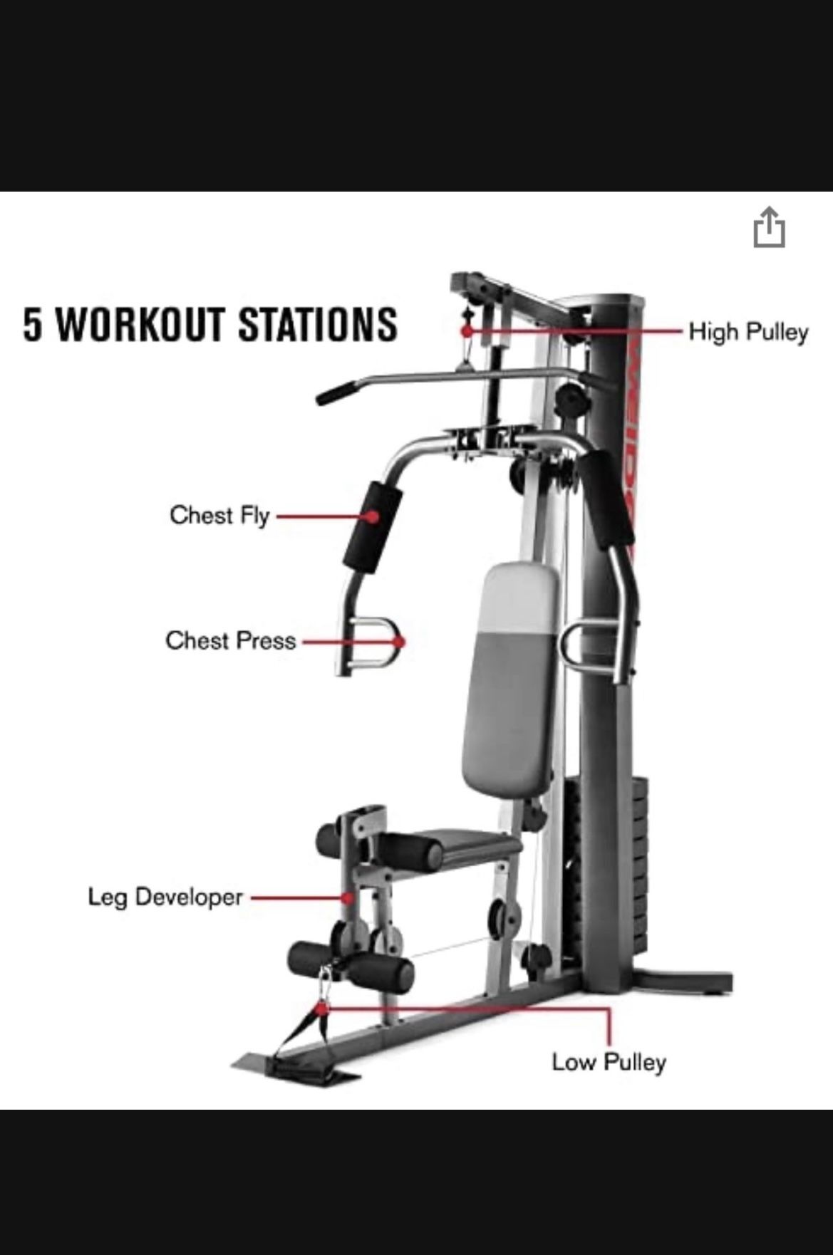 Weider XRS 50 Home Gym