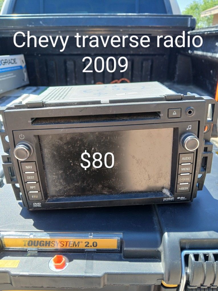Chevy Traverse Radio 2009