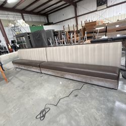 2 Piece Banquette Seating Booth