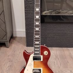 Left Handed Les Paul Style Electric Guitar