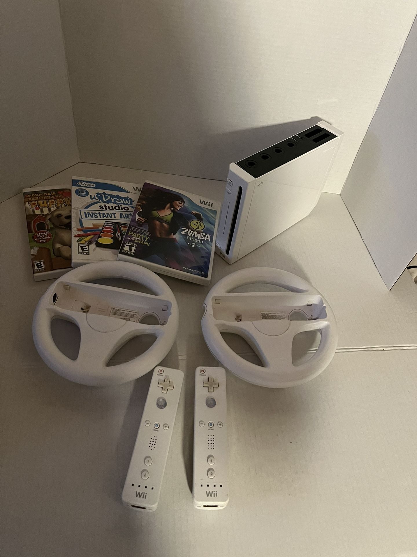 Nintendo Wii Replacement Console Only White Gamecube Compatible RVL-001 - Tested