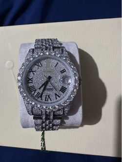 Iced out watch