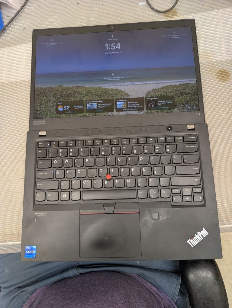 Thinkpad T14 Gen 2 I7 1165g7