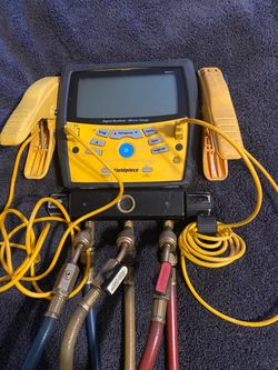 Fieldpiece SMAN360 3 Port Digital Manifold - Micron Gauge w/gauges