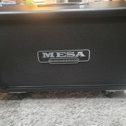 Mesa 2x12 Guitar Cab w/ Celestion V30's Slip on Cover & Casters