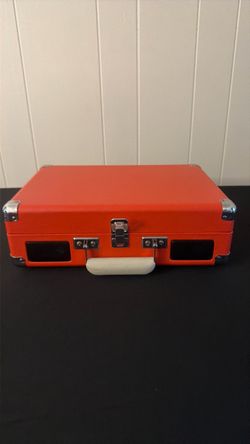 Portable Suitcase Record Player