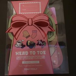 Face And Foot Mask Says It On The Thing