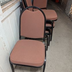 10 Chairs /  Stackable Chairs 