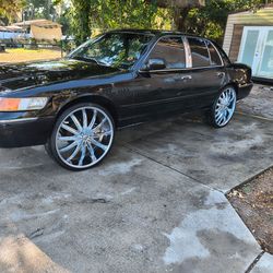 Grand Marquis Custom Chrome Wheels