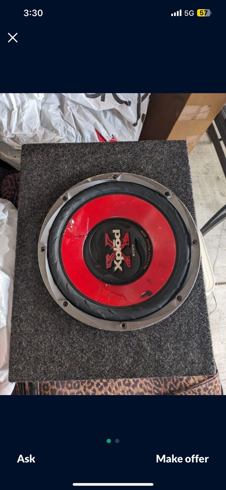 12" Sony Xplod Subwoofer