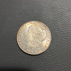 Morgan Silver Coin 1878 Unc 