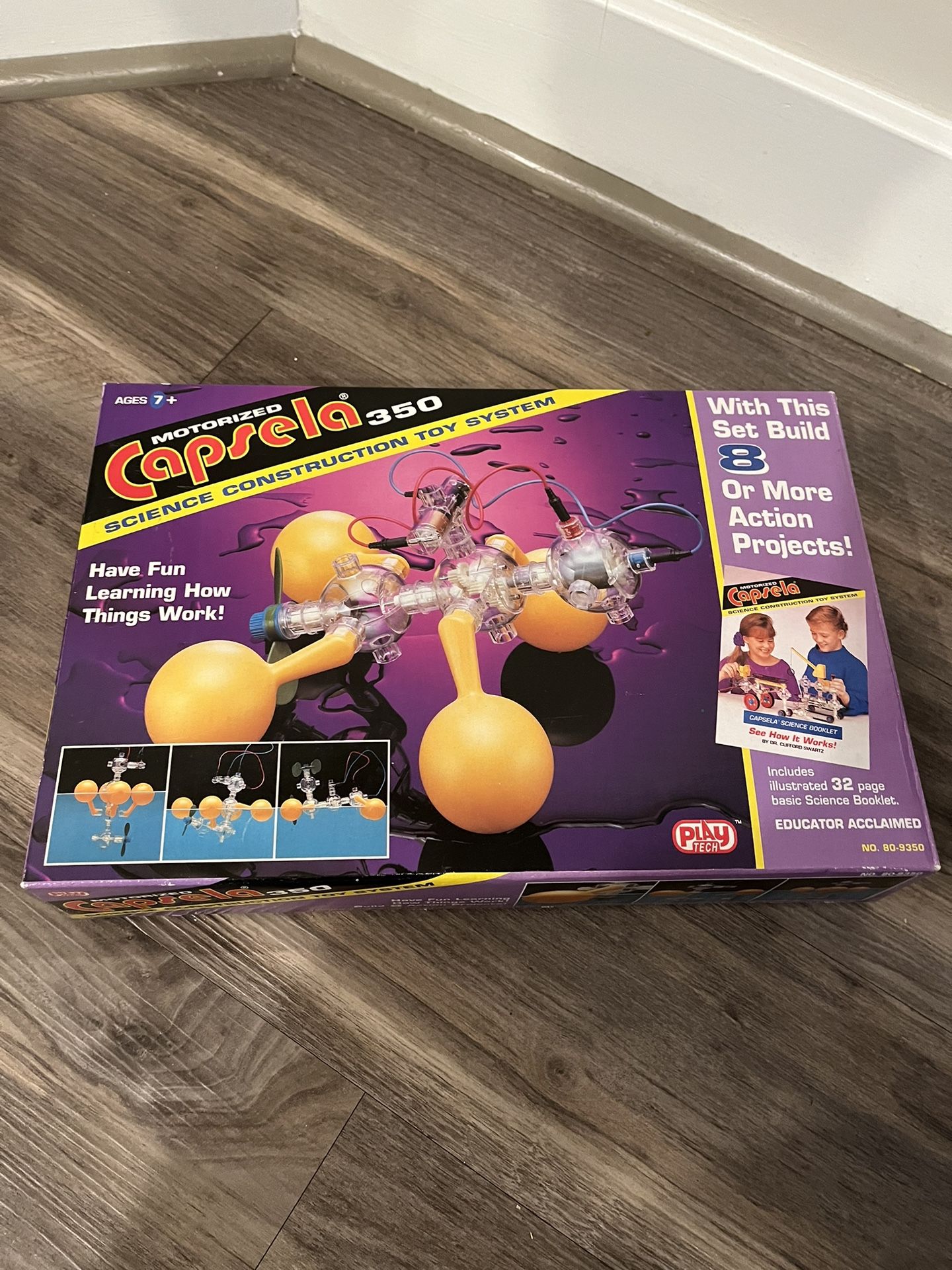 New - Motorized Capsela 350 science toy