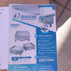 Dukers griddle