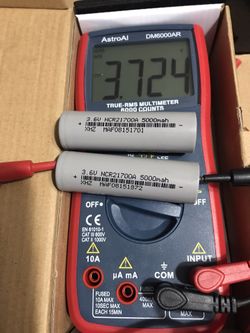 Brand New Rechargeable Lithium Batteries!