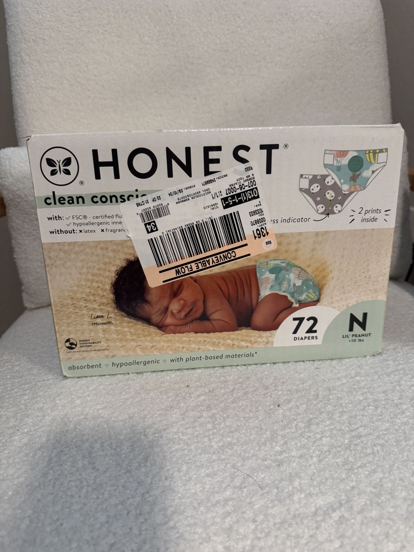 Honest Newborn Diapers