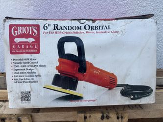 Griot’s 6” Random Orbital Polisher