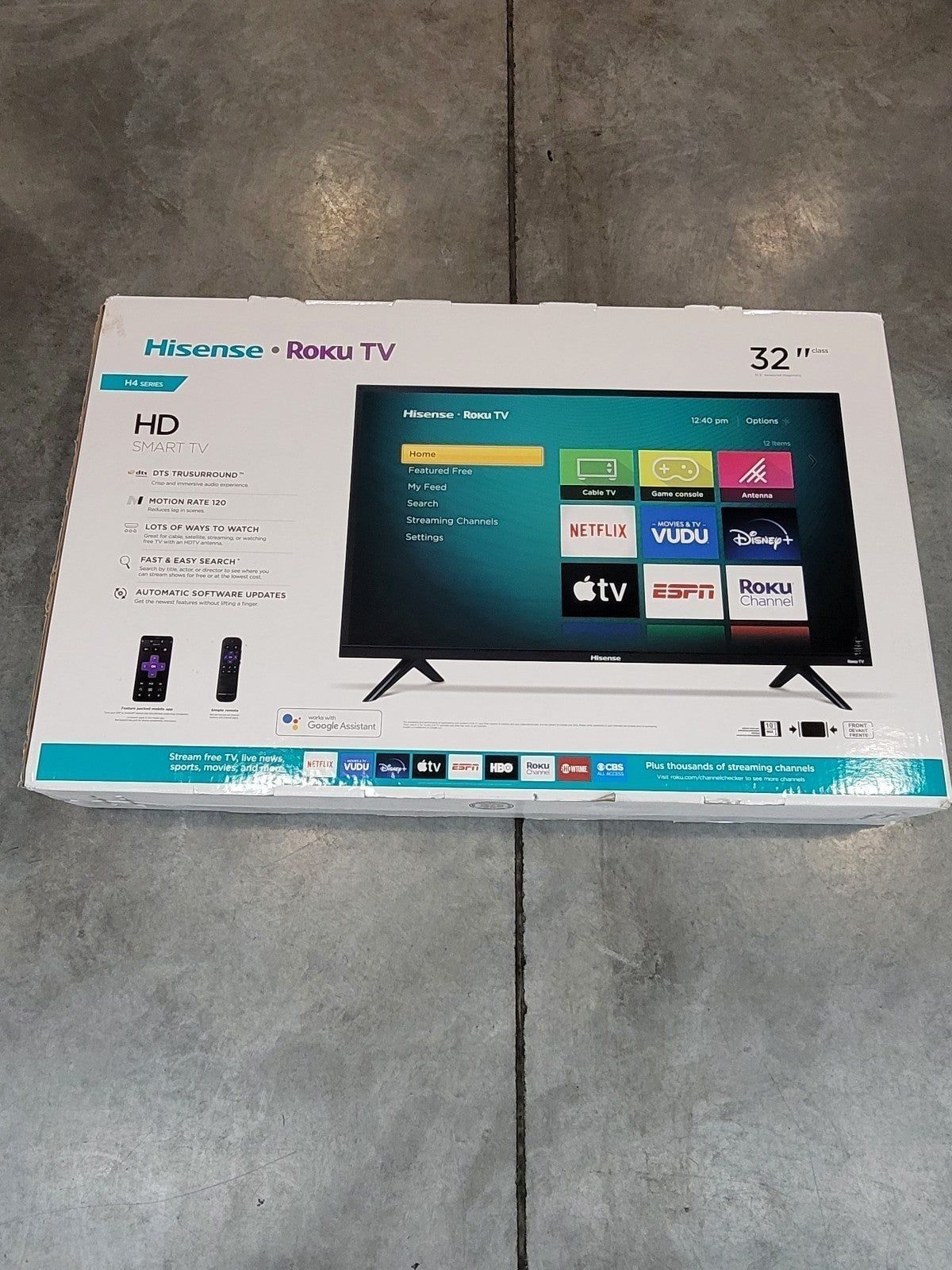 32” Inch Hisense Smart Roku HDTV