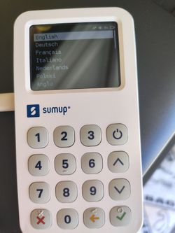Card payment machine Sumup