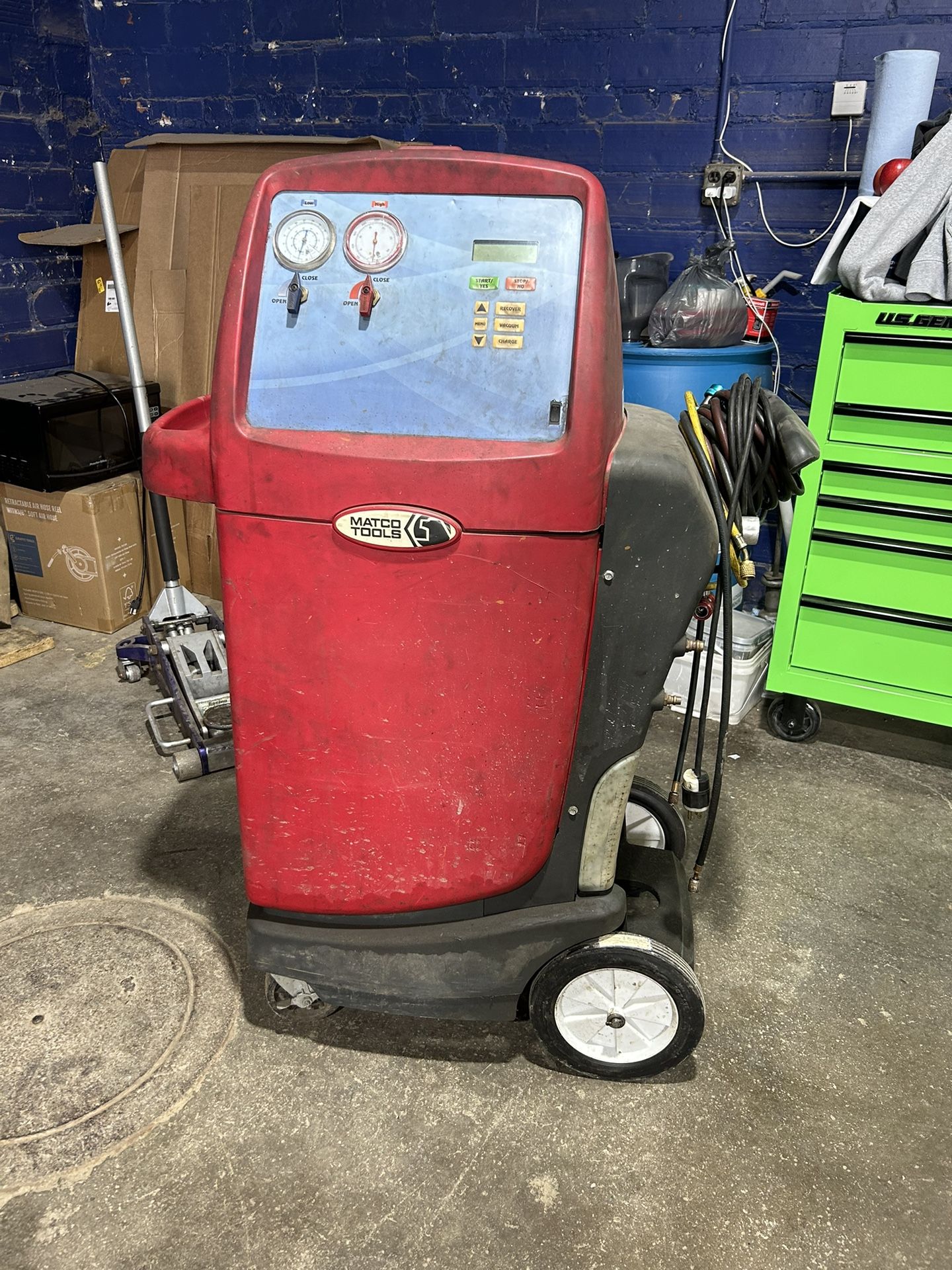 Older Model A/C Refrigerant Recovery & Recycling OBO 