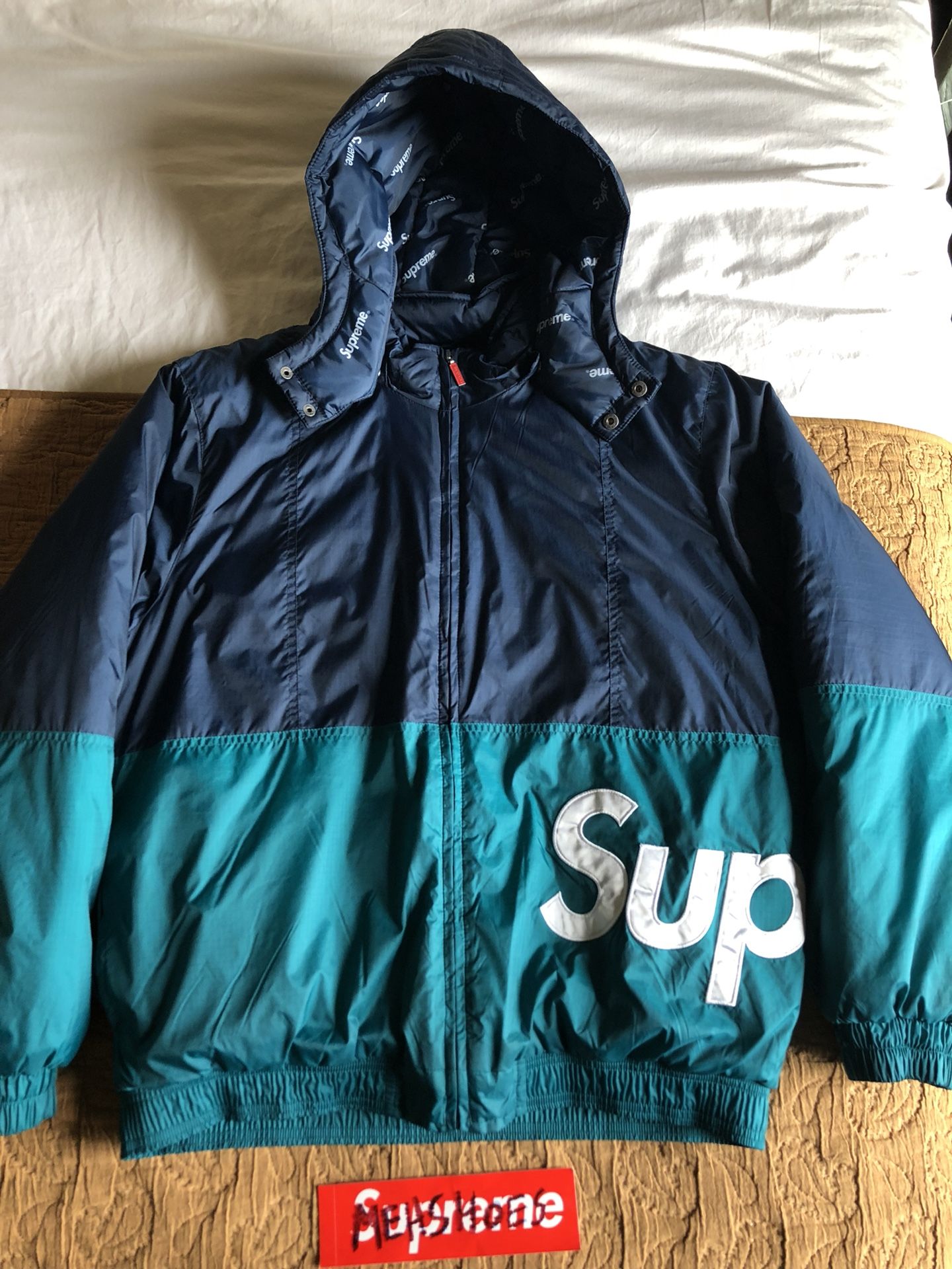 Supreme Sideline Side Logo Parka