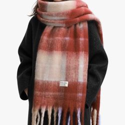 Soft Women Warm Winter Scarf Women Cashmere Feel Scarf for Cold Weather Long Shawl Large Scarves 