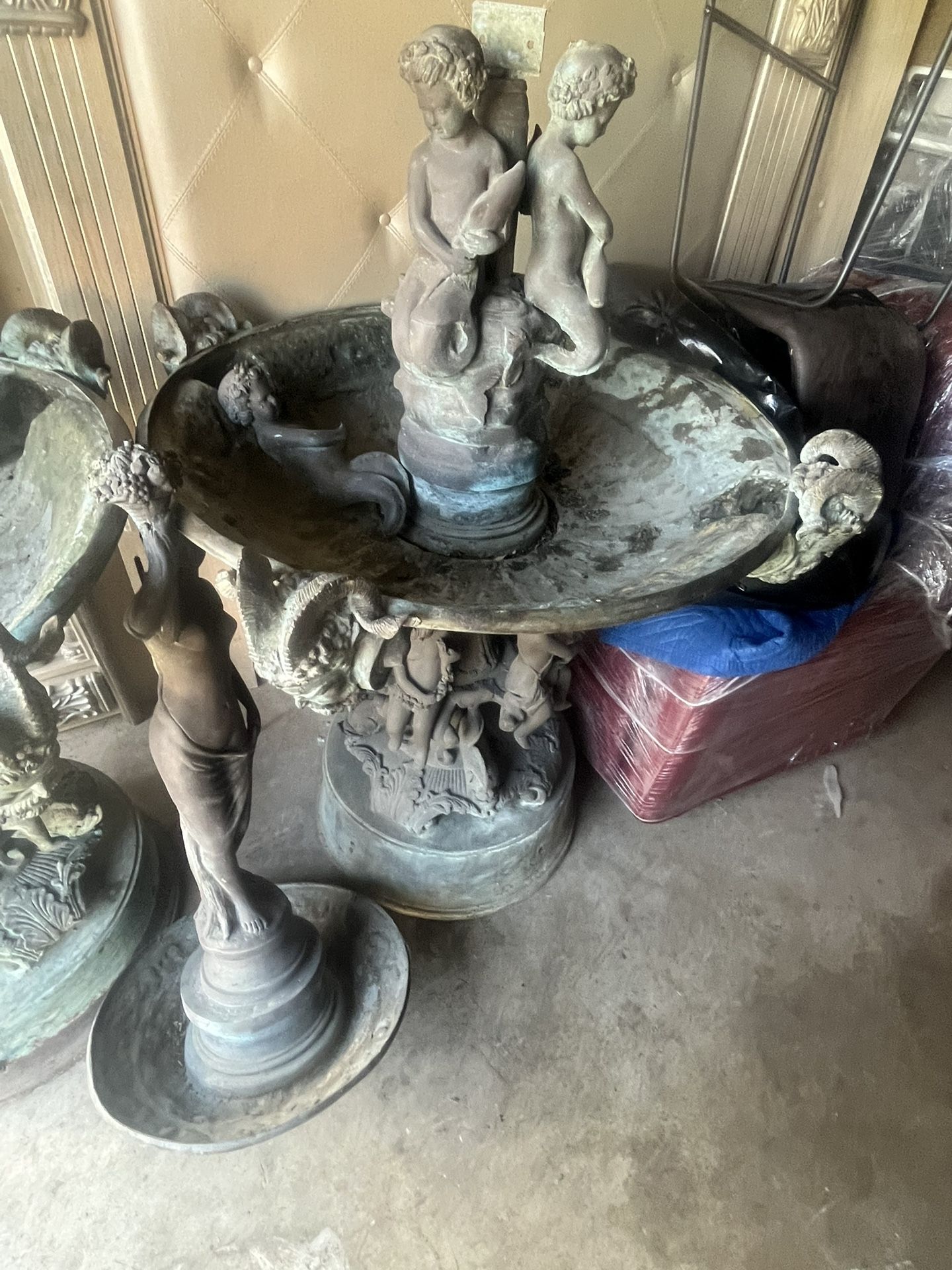 Large Brass Fountain 