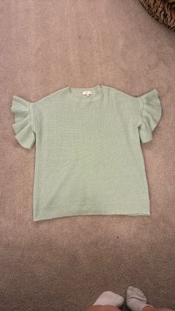 Sage green sweater