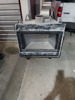 Metal Fireplace/WSmokeStak.