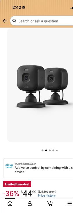 Blink mini 2k cameras