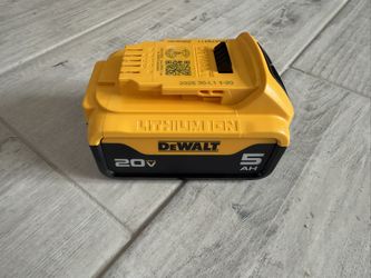 New 5AH Dewalt Battery 20V