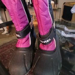 Sorel Flurry Size 3 Winter Snow Boots 