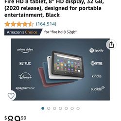 Amazon HD Tablet 8 32 Gb