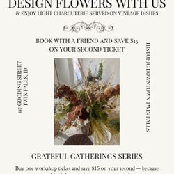 FLOWER DESIGN WORKSHOPS